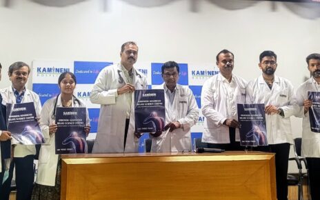 Doctors at the inauguration of Kamineni Advanced Neuro Center